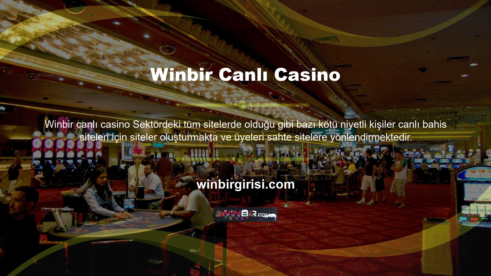 Winbir canlı casino